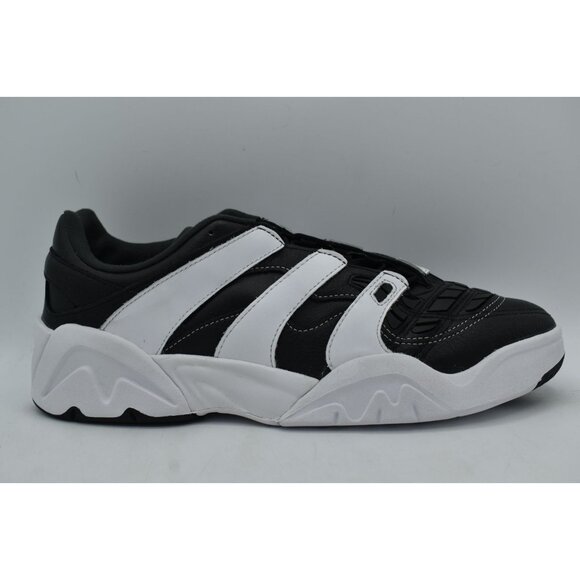 Adidas Mens Size 13 Predator XLG Core Black Leather Basketball Sneakers Shoes - Picture 7 of 12